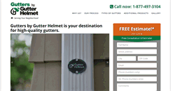Desktop Screenshot of gutterinstallers.net